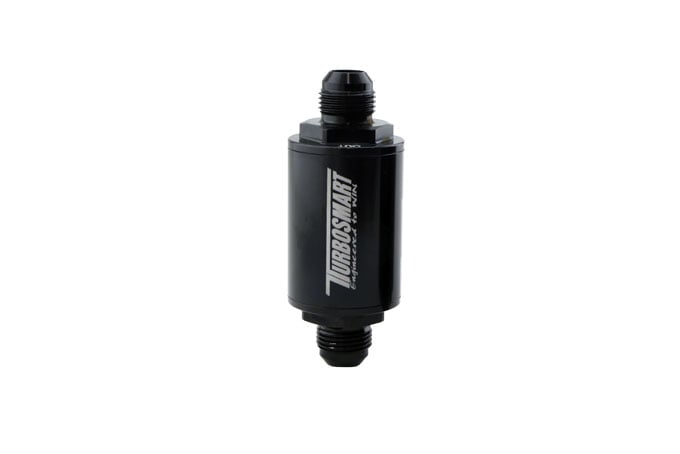 TurboSmart FPR Billet Fuel Filter 10um AN-10 Black TS-0402-1132 - Game On Motorsports Australia