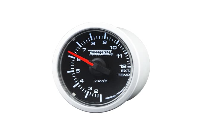 TurboSmart Gauge Electric EGT 200 to 1200 Deg C TS-0701-2012 - Game On Motorsports Australia