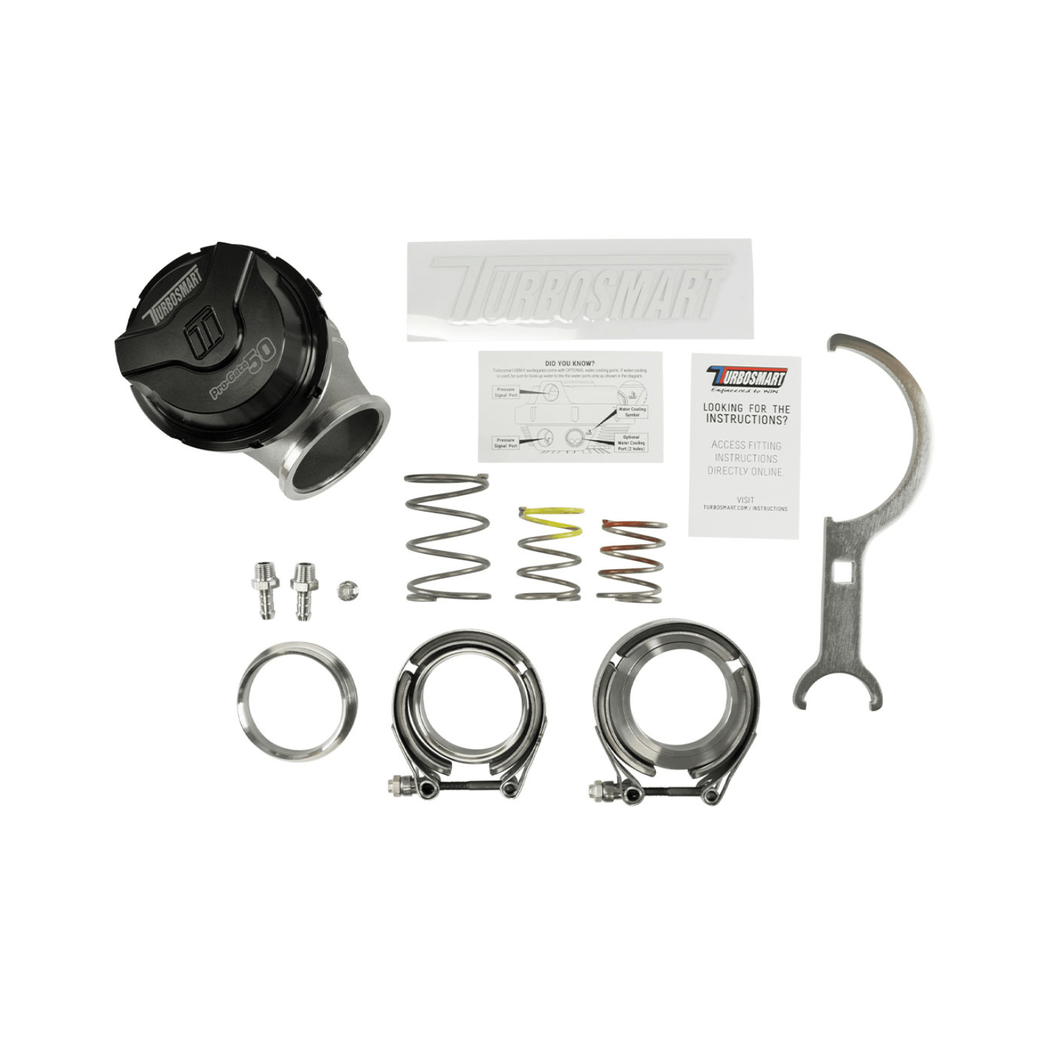 TurboSmart Gen - V WG50 ProGate50 14psi Sleeper TS - 0554 - 1015 - Game On Motorsports Australia