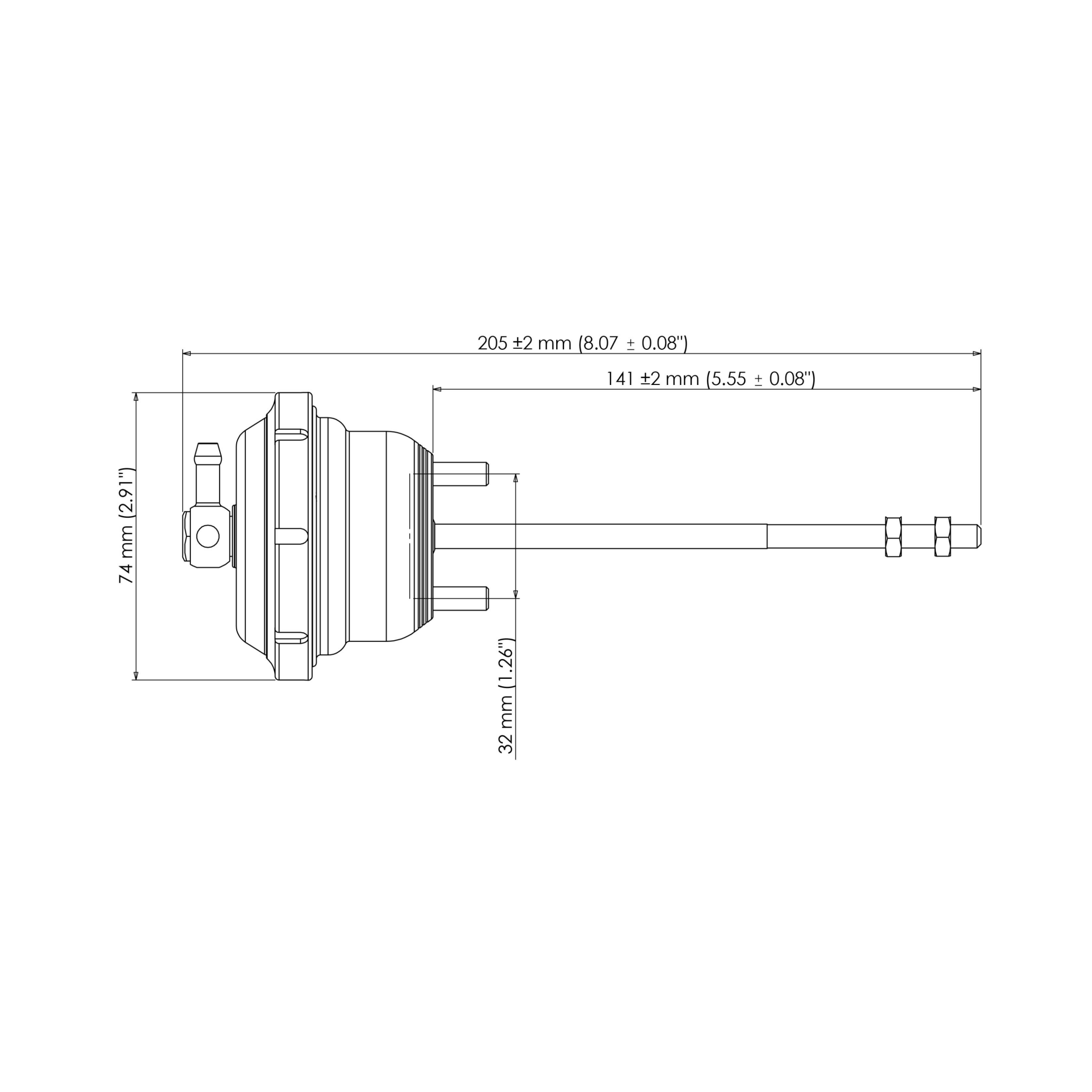 TurboSmart IWG75 Borg Warner B1 Twin Scroll 14psi TS - 0620 - 2142 - Game On Motorsports Australia