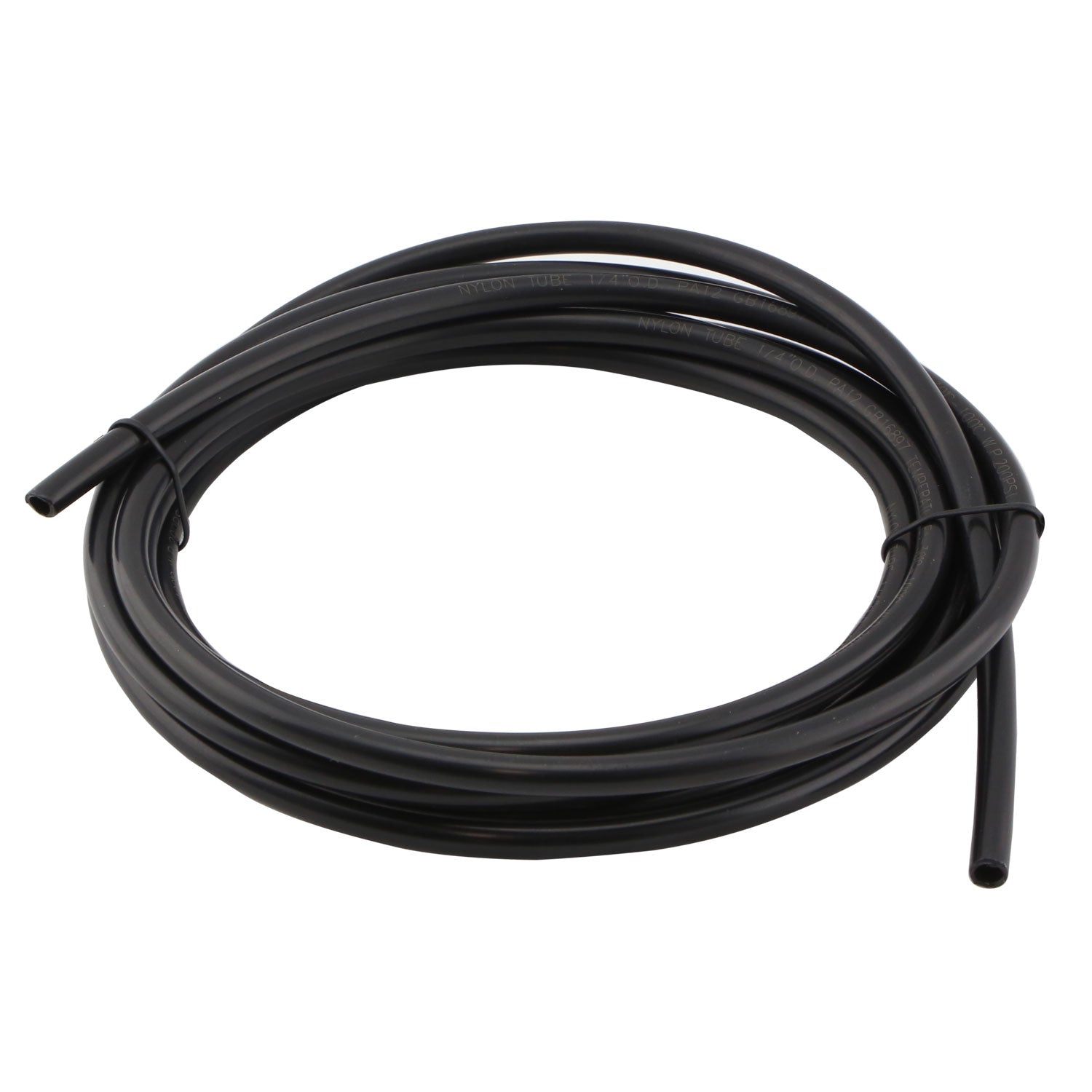TurboSmart Nylon Tubing 1/4″ Black – 3m Length TS-0550-3056 - Game On Motorsports Australia