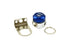 TurboSmart OPRt40 Oil Pressure Regulator Blue TS-0801-1001 - Game On Motorsports Australia
