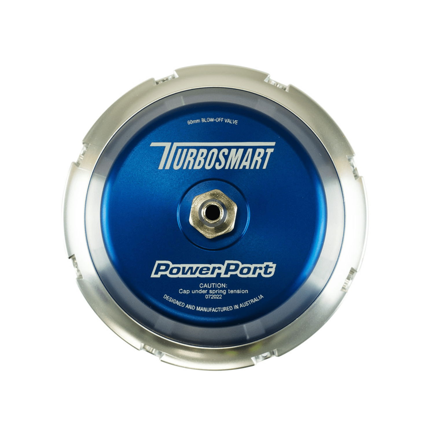 TurboSmart PowerPort Blow Off Valve Blue 2.5" Inlet TS - 0207 - 1001 - Game On Motorsports Australia