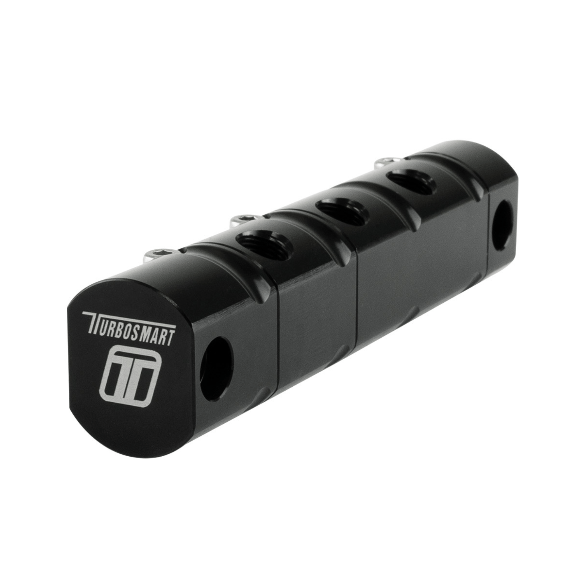 TurboSmart Remote Vacuum Distribution Block – 6 Way 1/8 NPT TS - 0704 - 1101 - Game On Motorsports Australia
