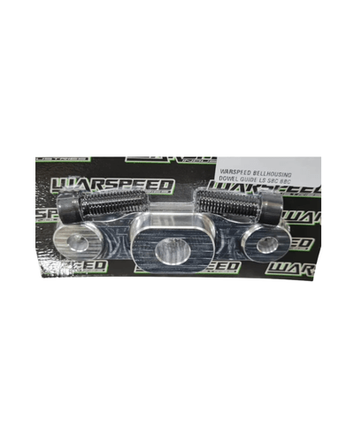 Warspeed Bellhousing Dowel Guide – Alignment Plate for LS / SBC / BBC Turbo Pattern Blocks - Game On Motorsports Australia