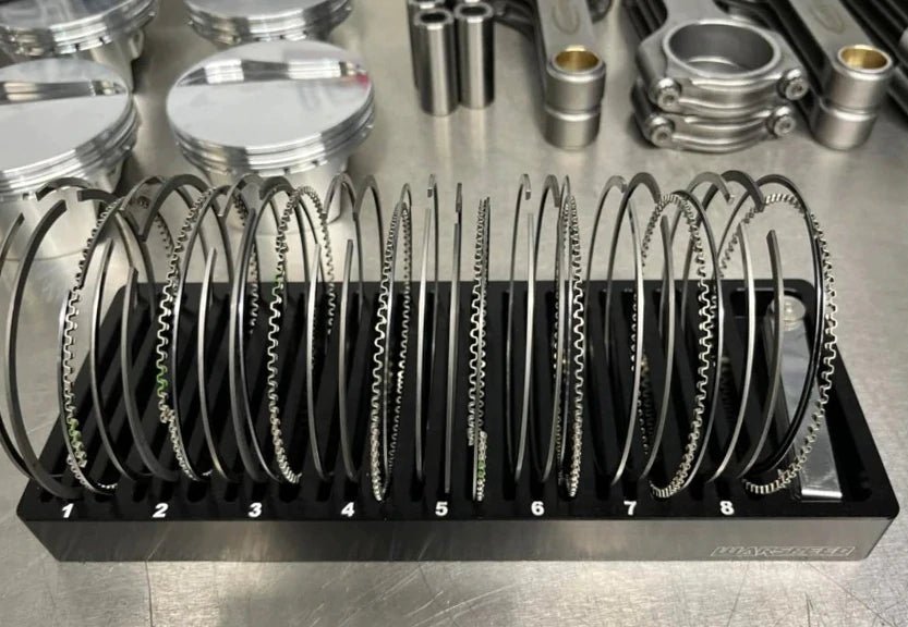 Warspeed Billet Piston Ring Organisation Tray with SP Tools Feeler Gauge Set - Game On Motorsports Australia