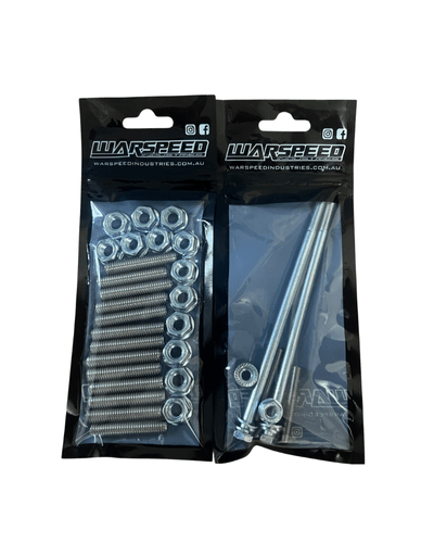 Warspeed LS Sump Stud Kit – SS Hardware for Factory & Aftermarket Pans - Game On Motorsports Australia