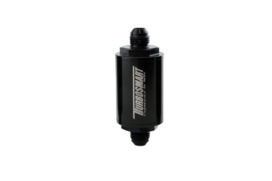 TurboSmart FPR Billet Fuel Filter 10um AN-8 Black TS-0402-1131